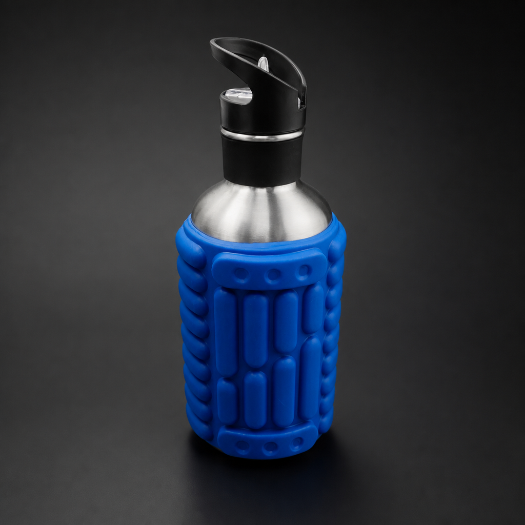 Botella Deportiva con Funda de Masaje | 750 ml