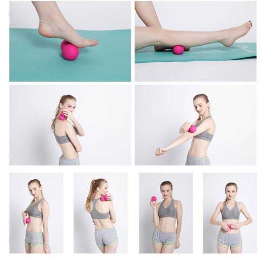 Bola Doble de Masaje Muscular - FitNova