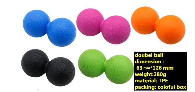 Bola Doble de Masaje Muscular - FitNova