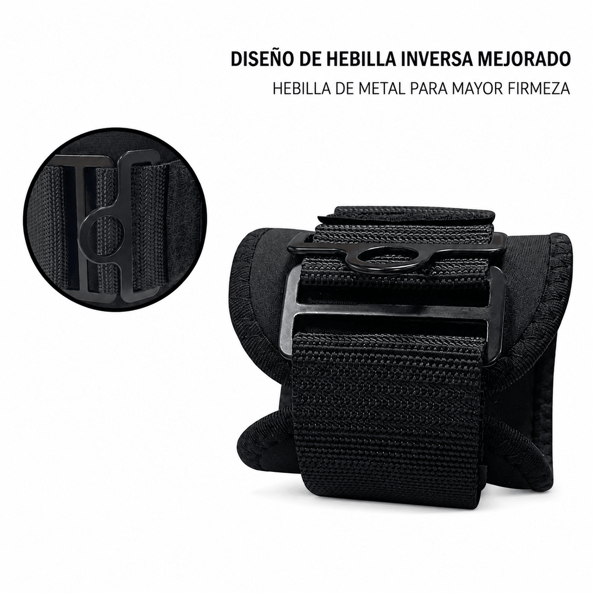 Protector de Tobillo Unisex de Poliéster - FitNova